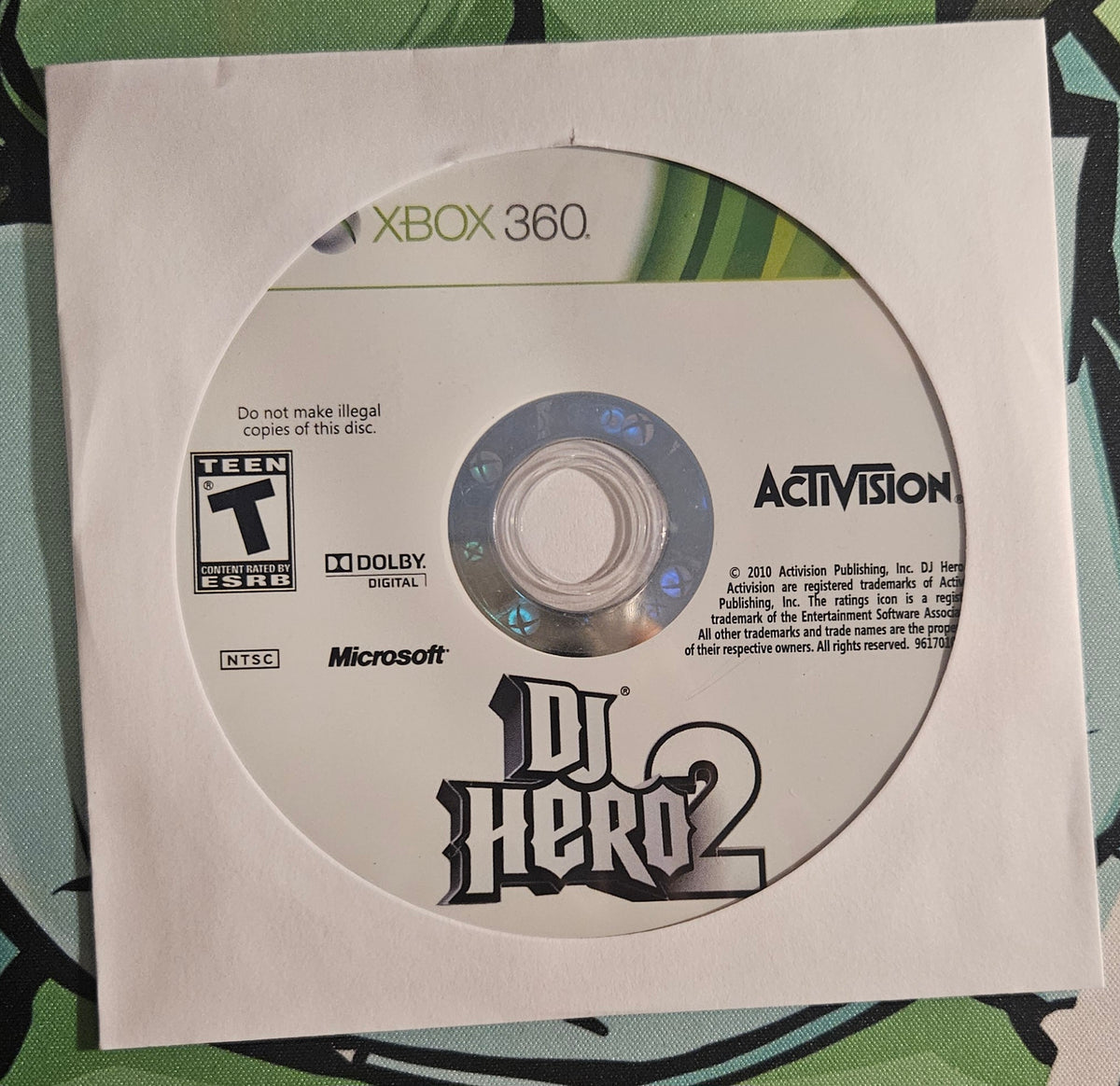 DJ Hero 2 Game Only (Loose)