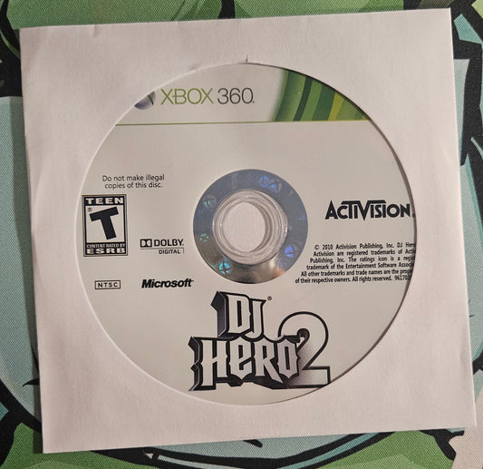 DJ Hero 2 Game Only (Loose)