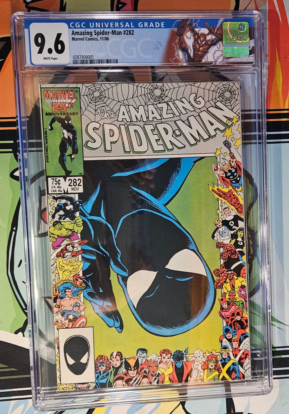 The Amazing Spider-Man #282 Graded Comic Book