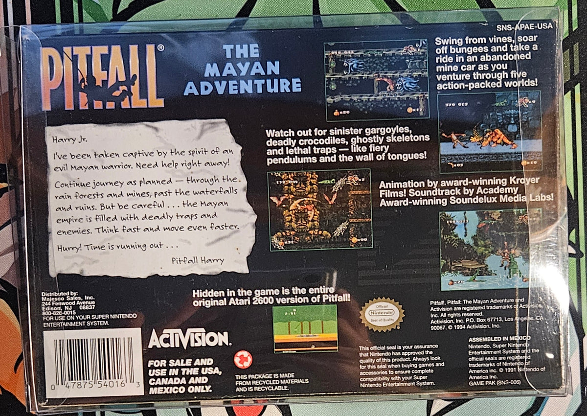 Pitfall: The Mayan Adventure