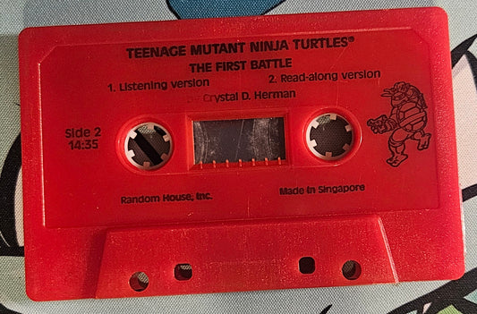 Teenage Mutant Ninja Turtles Cassette Tape