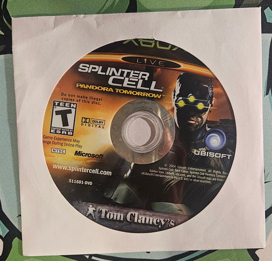 Splinter Cell: Pandora Tomorrow (Loose)