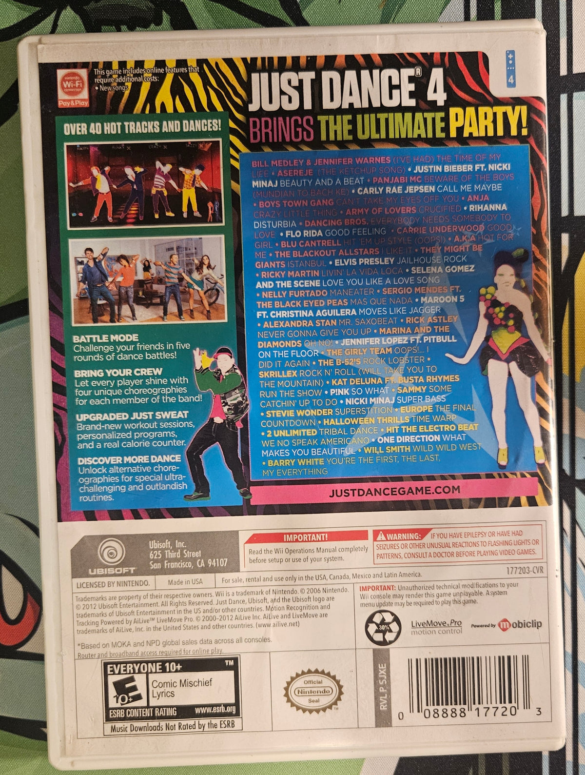Just Dance 4 (WII)