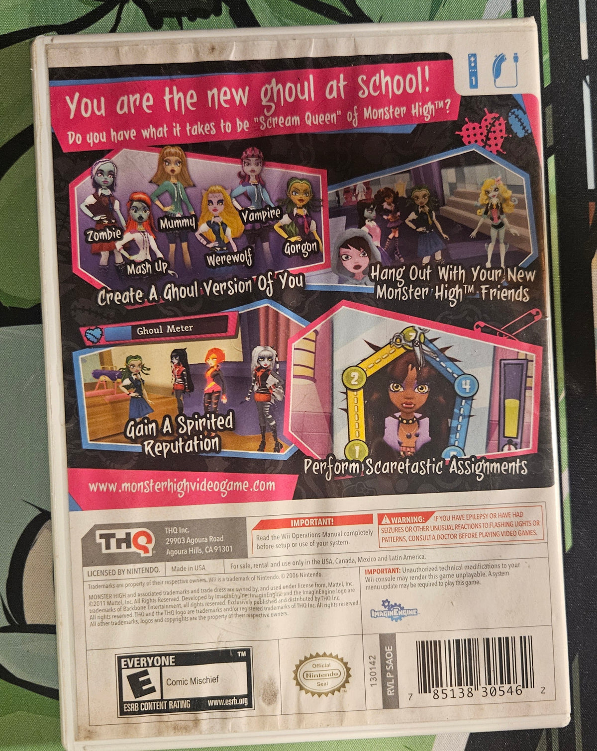 Monster High: Ghoul Spirit (WII)