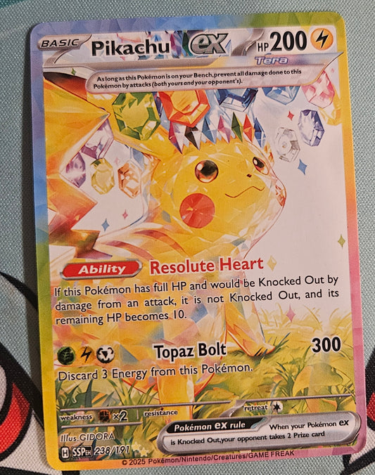 Pikachu EX (Surging Sparks)
