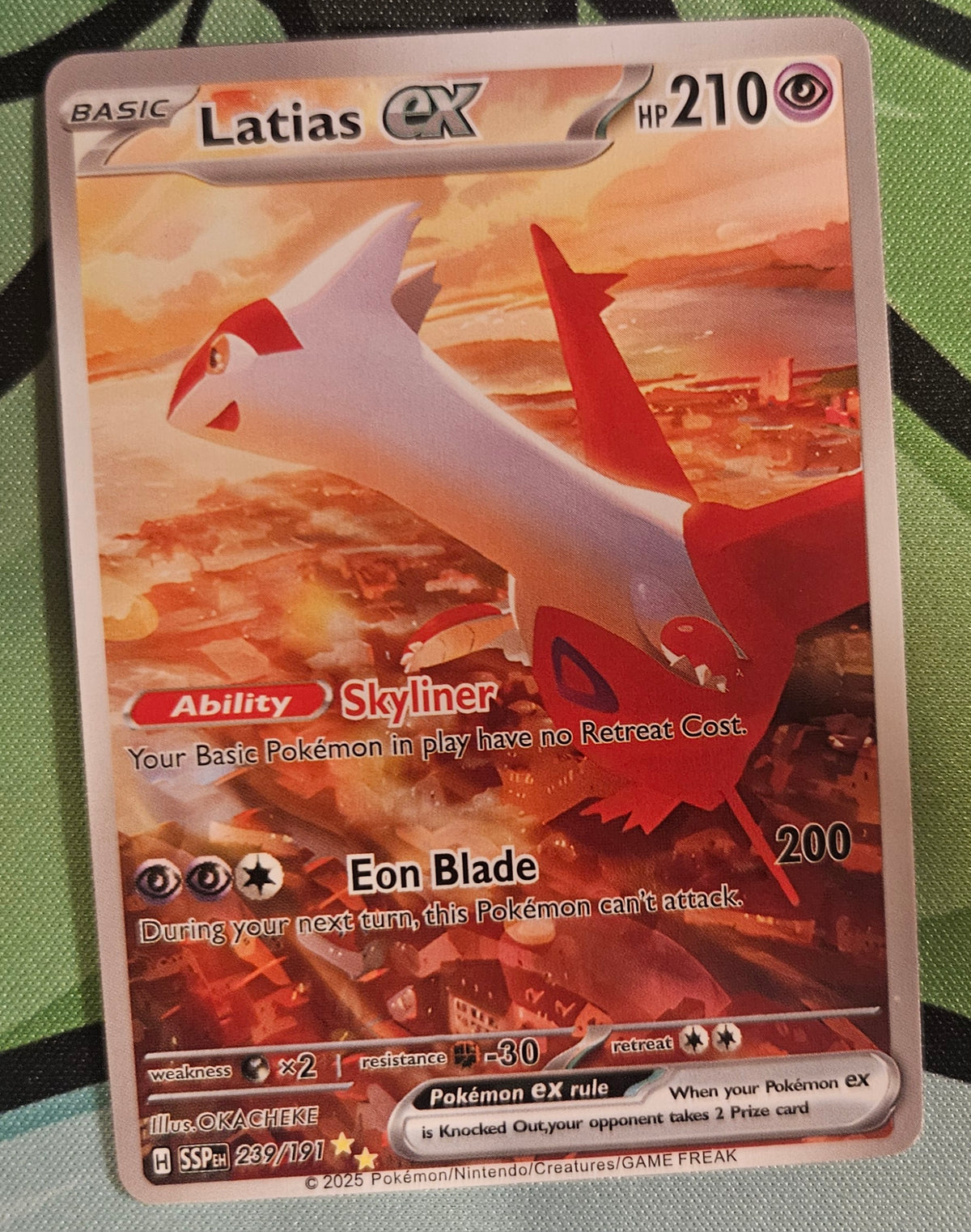 Latias EX Card (Surging Sparks)
