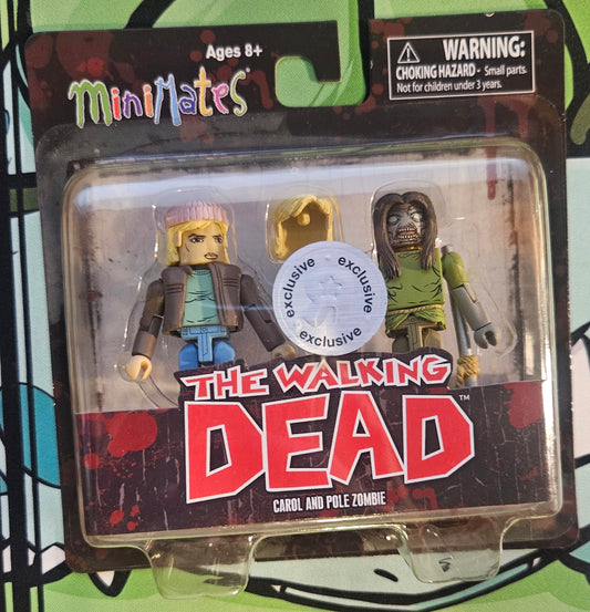 Mini Mates: Carol & Pole Zombie Figure