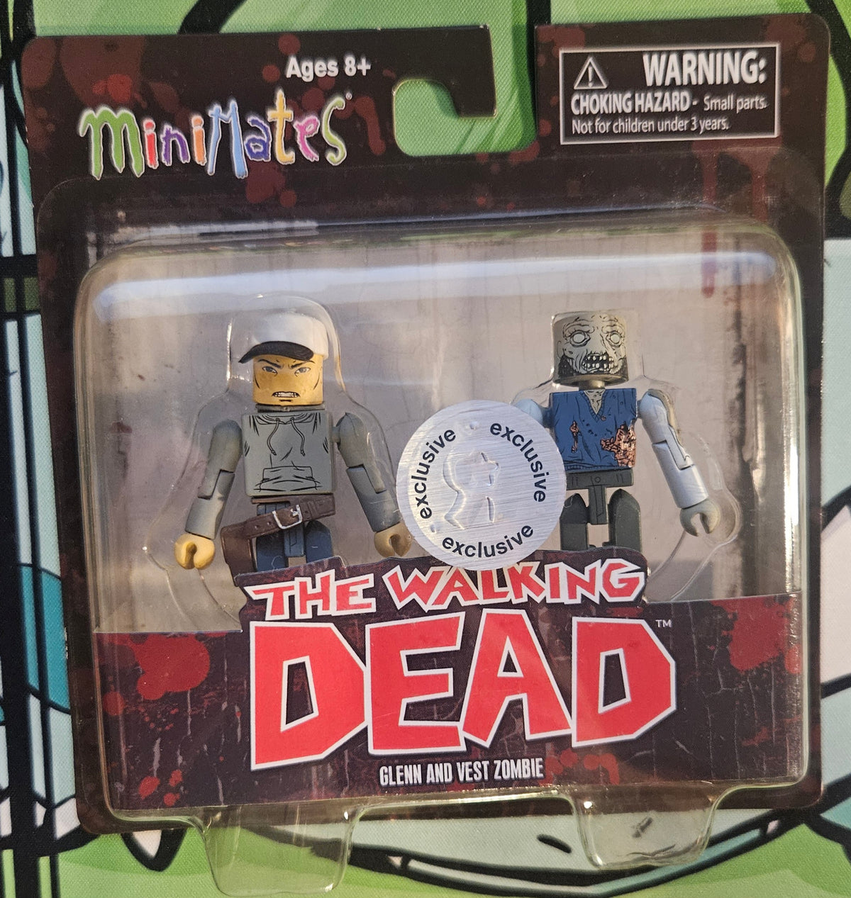 Mini Mates: Glen & Vest Zombie Figure