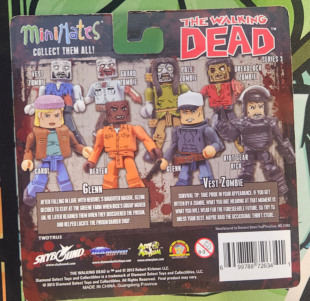 Mini Mates: Glen & Vest Zombie Figure