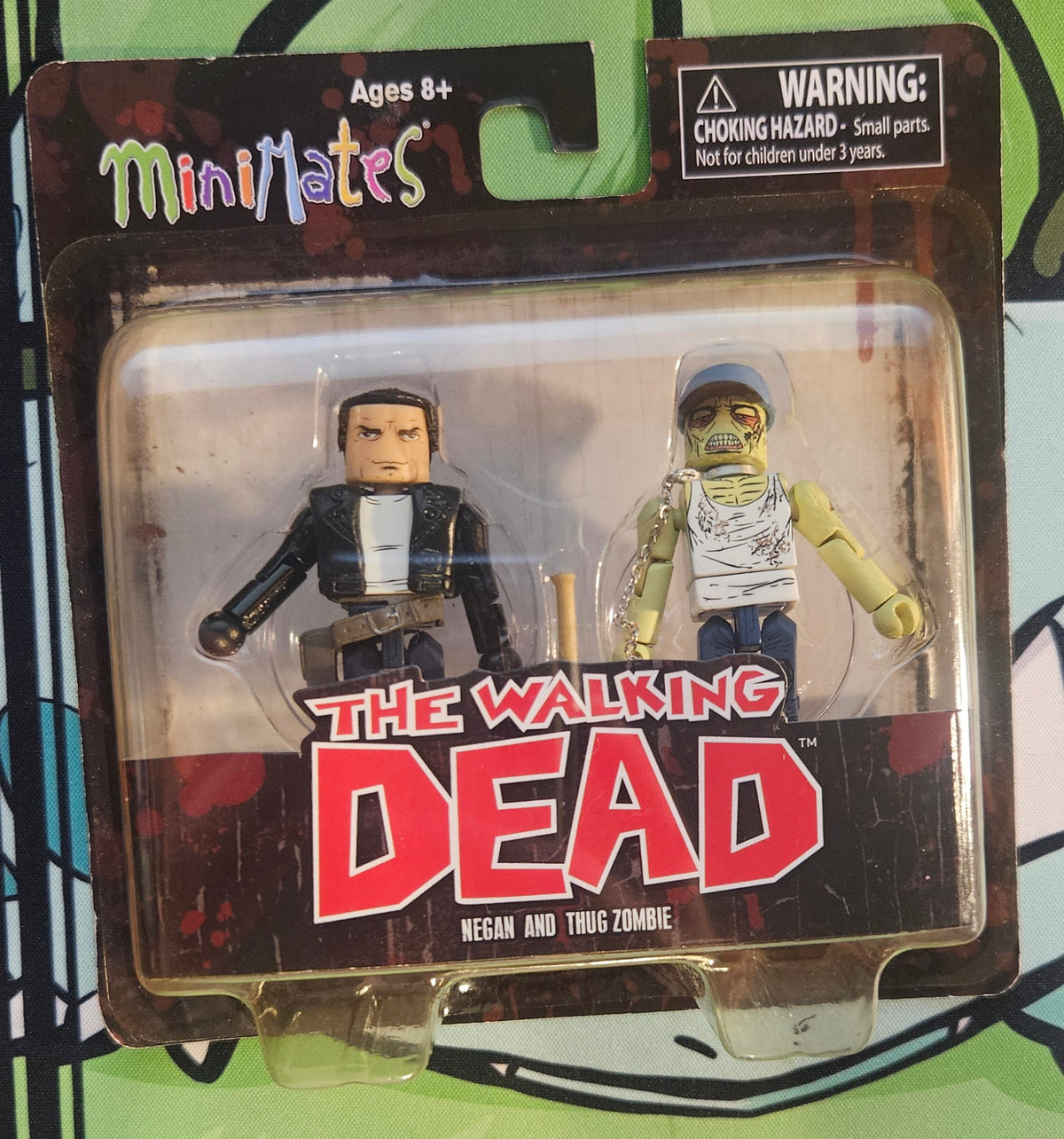 Mini Mates: Negan & Thug Zombie Figure