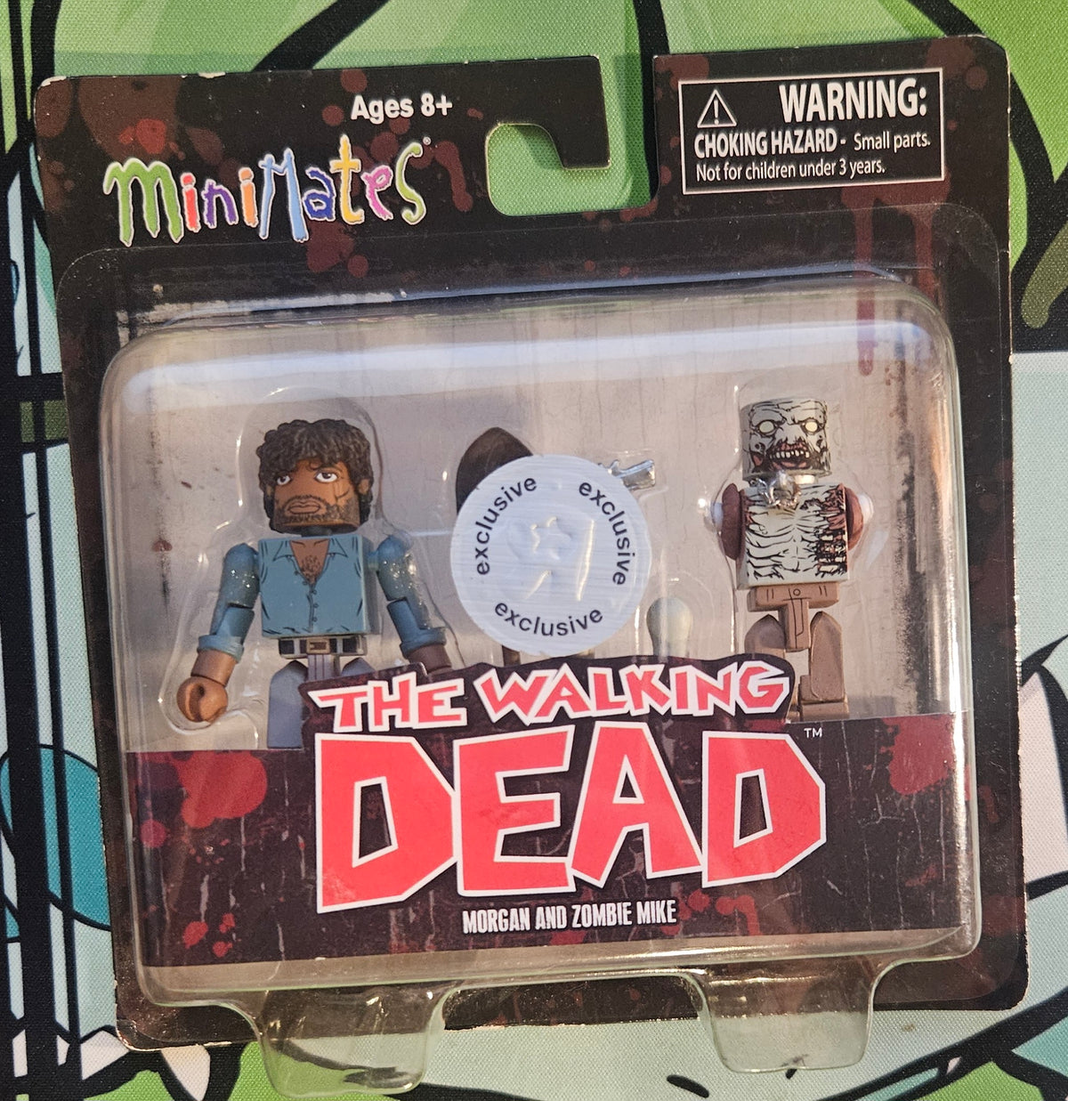 Mini Mates: Morgan & Zombie Mike Figure