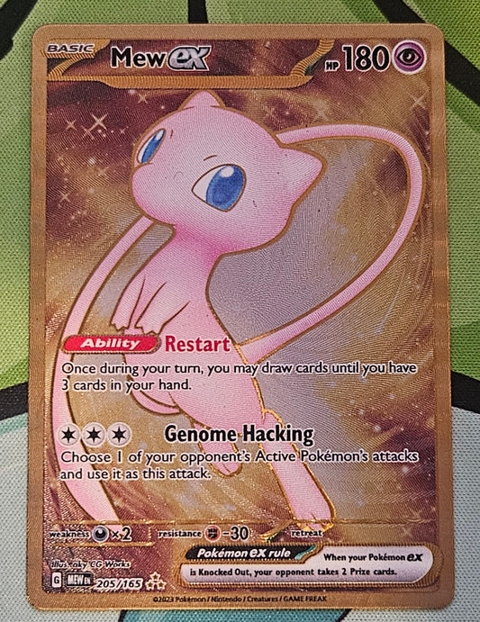 Mew Metal Pokémon Card
