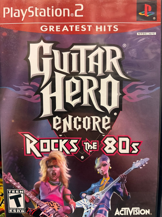 Guitar Hero Encore Rocks The 80s