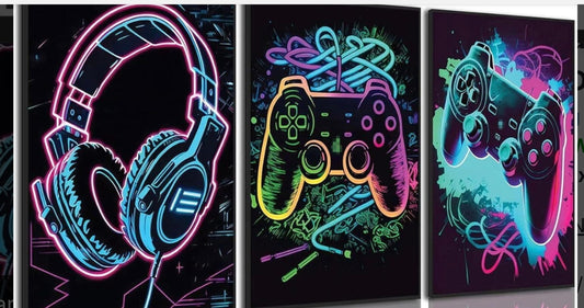 Gaming Wall Decor Signs (3)