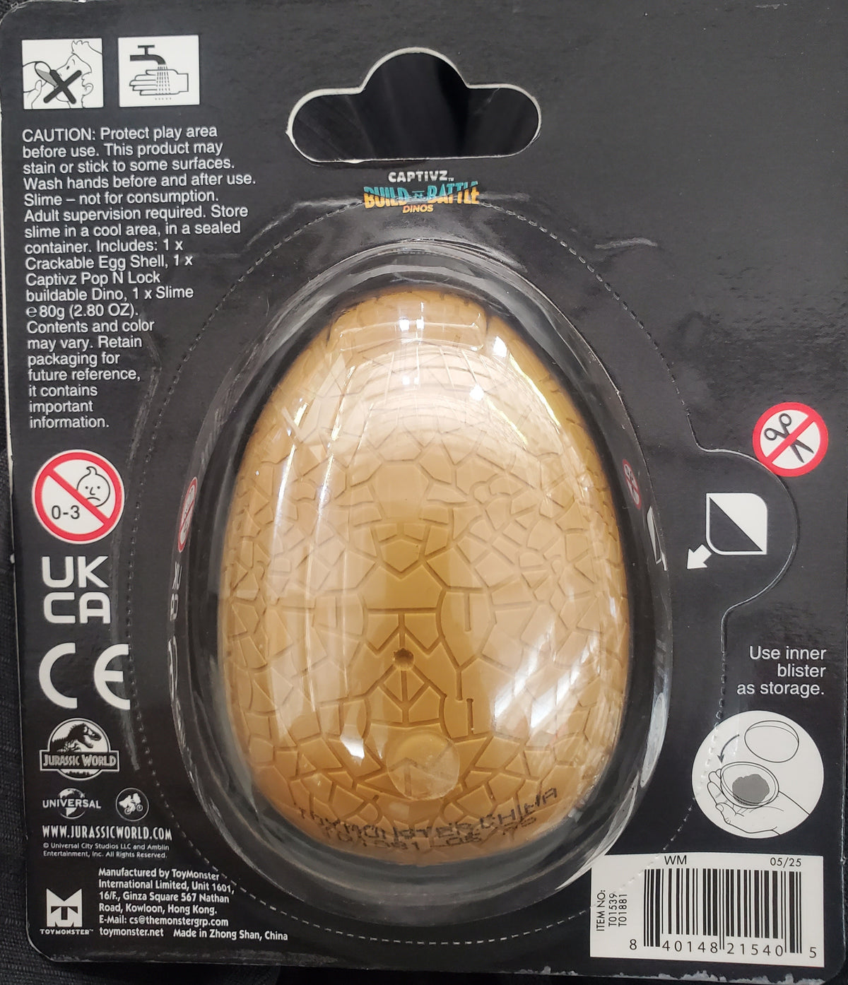 Jurassic World Rebirth Mystery Egg