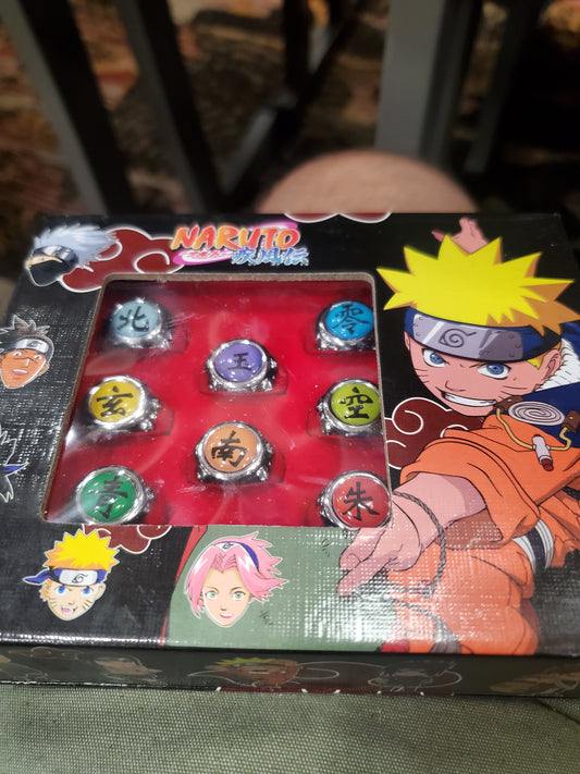Naruto rings