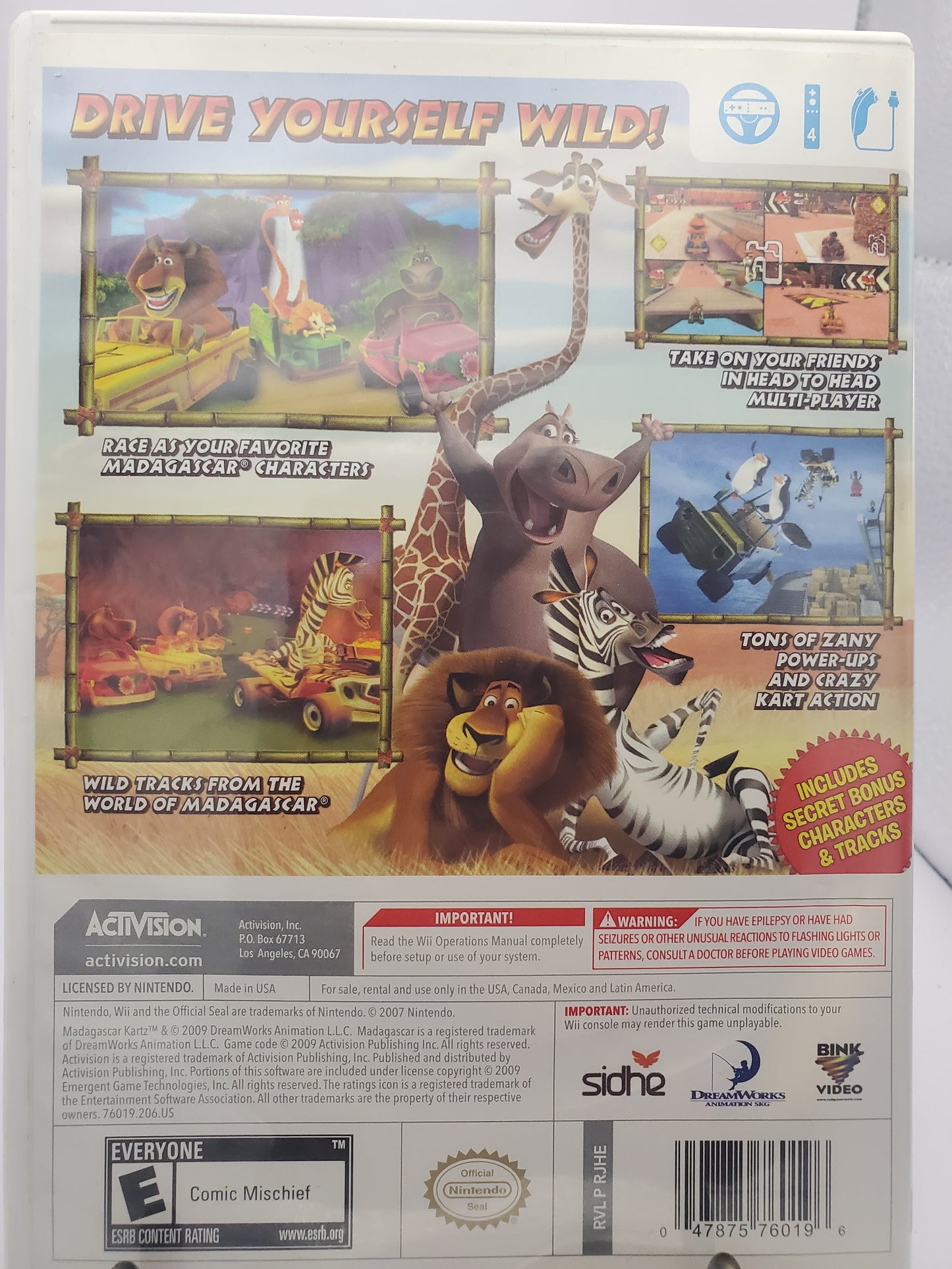 Madagascar Kartz (WII)
