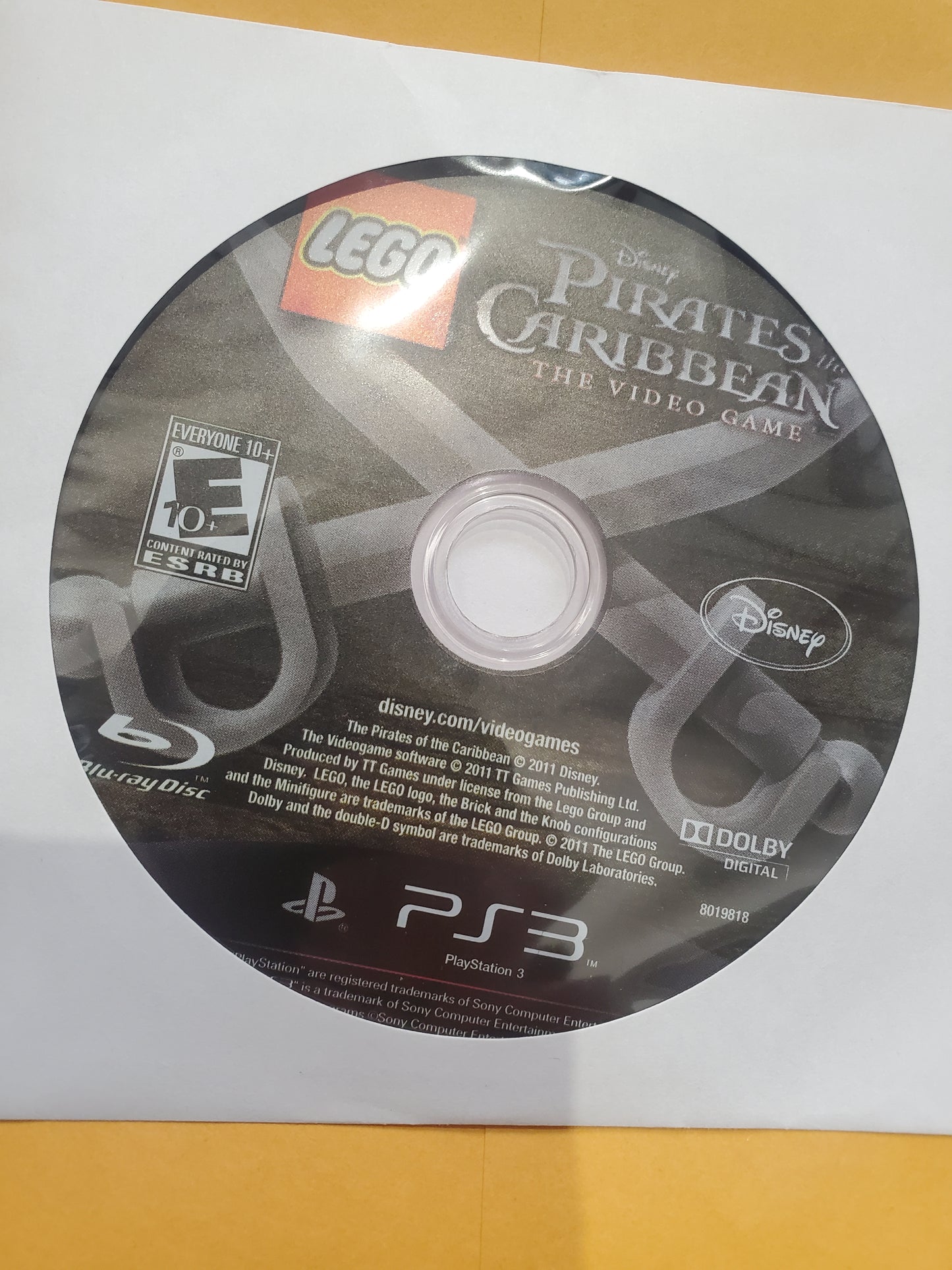 Lego The Pirates of The Caribbean (Loose)